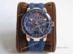 Copy Swiss Ulysse Nardin El Toro / Black Toro Watch Blue Ceramic Bezel